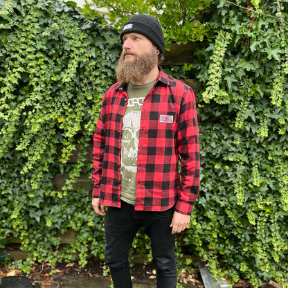 Flannel red