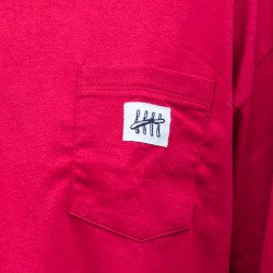 Pocket shirt red