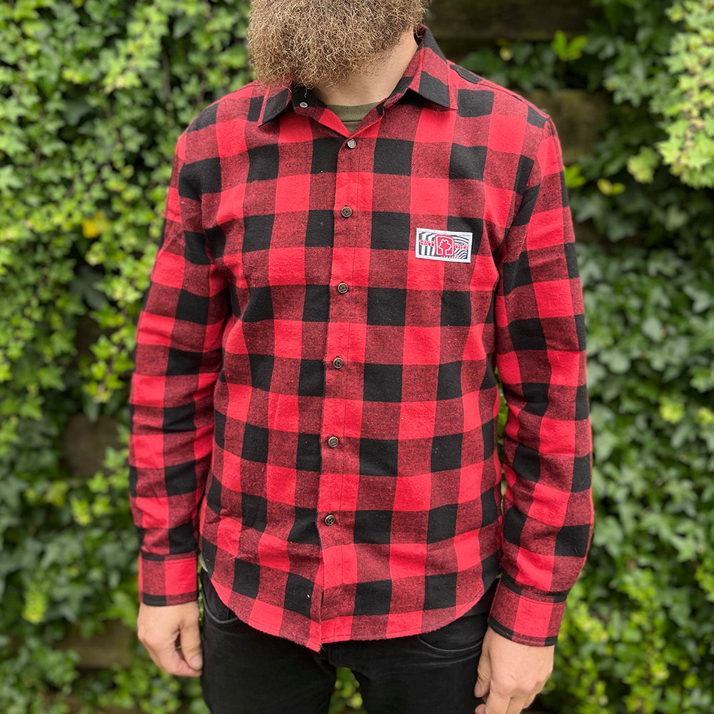 Flannel red