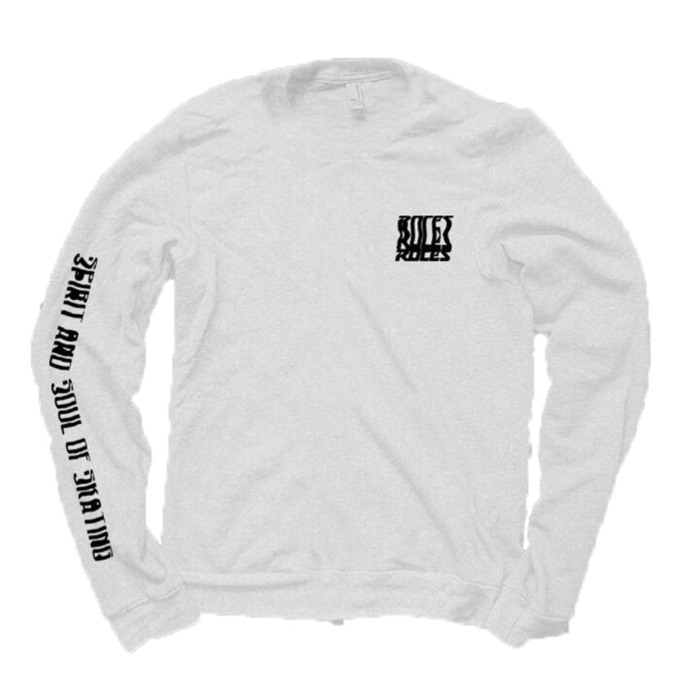 Glitch long sleeve white