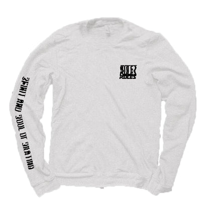 Glitch long sleeve white