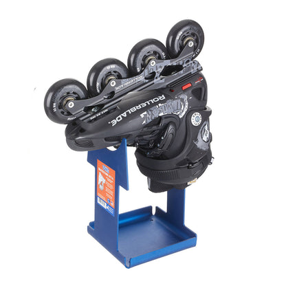 Skatestand metal blue