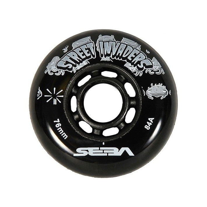 Street Invaders black 80mm/84A 4-pack
