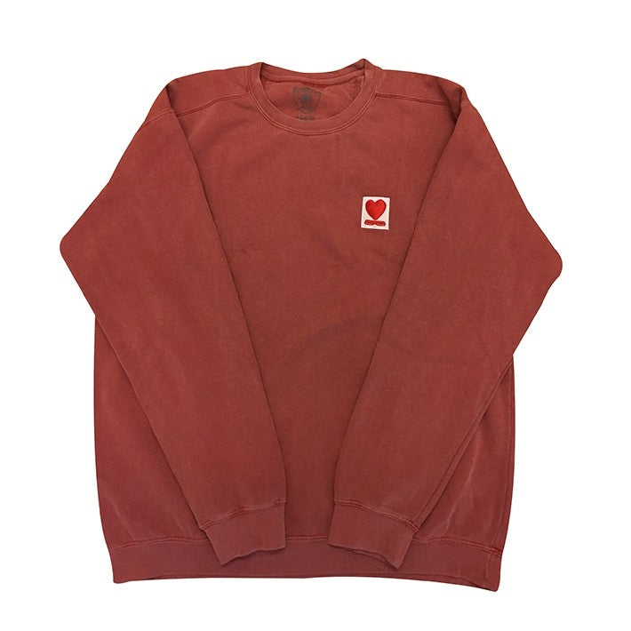 Blade Love sweater vintage red