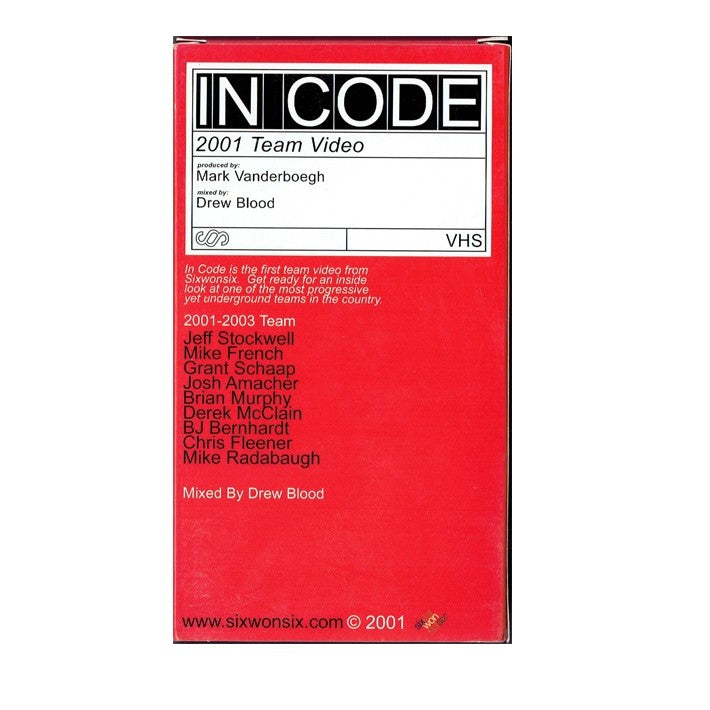 SixWonSix - In Code VHS