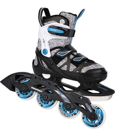 Enbo Duo black ice+inline skate