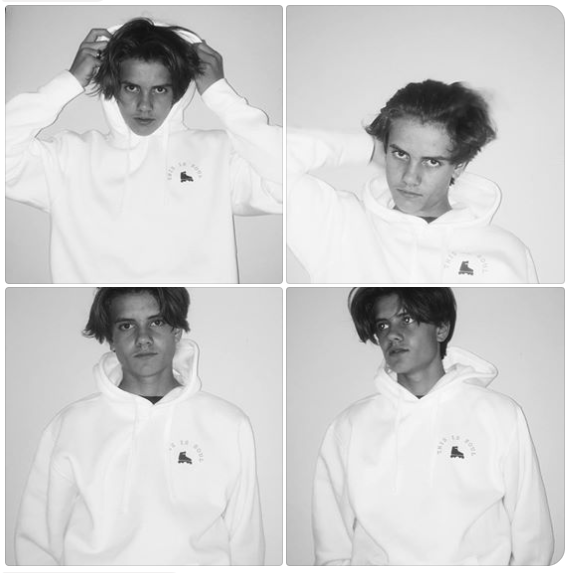 Hoodie white