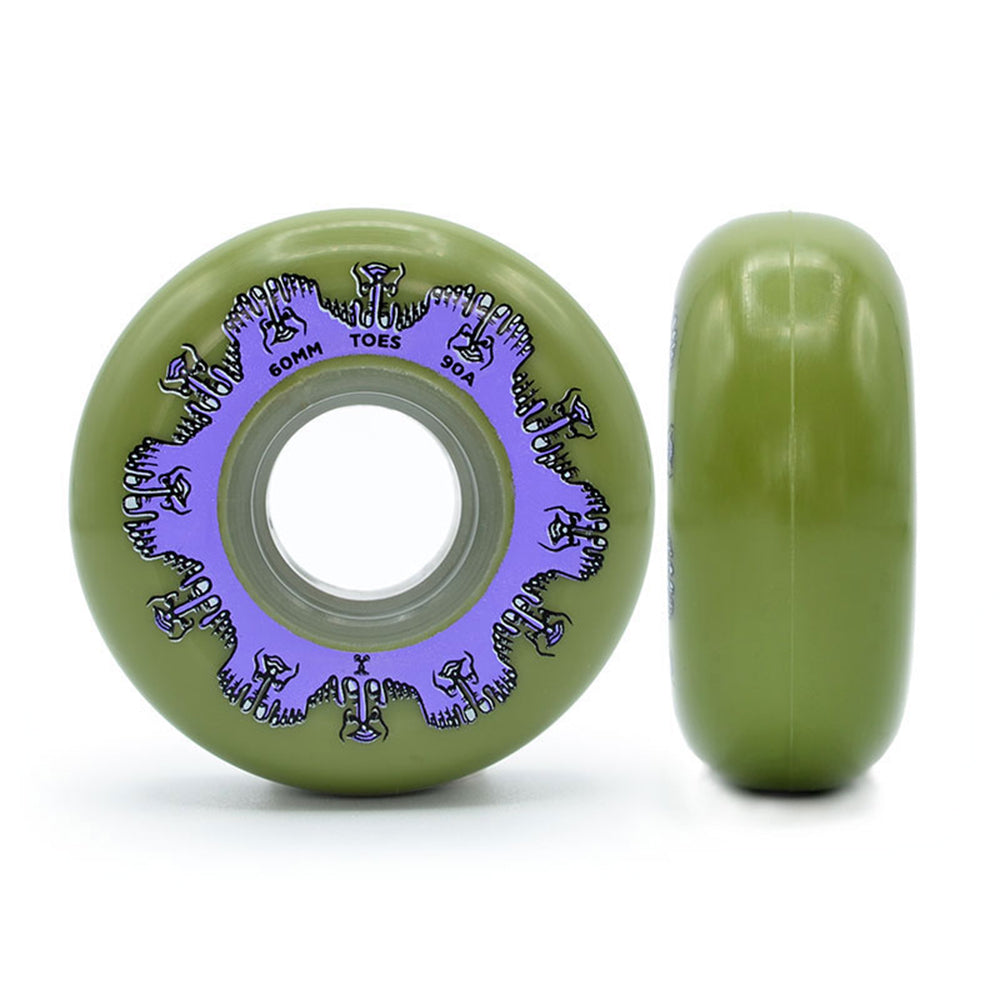 Toes 60mm/90A 4-pack