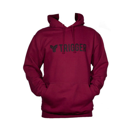 College hoodie burgundy