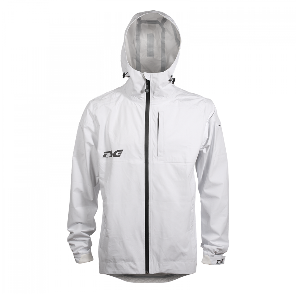 Drop rain jacket white